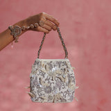 Seher Ivory Potli Bag
