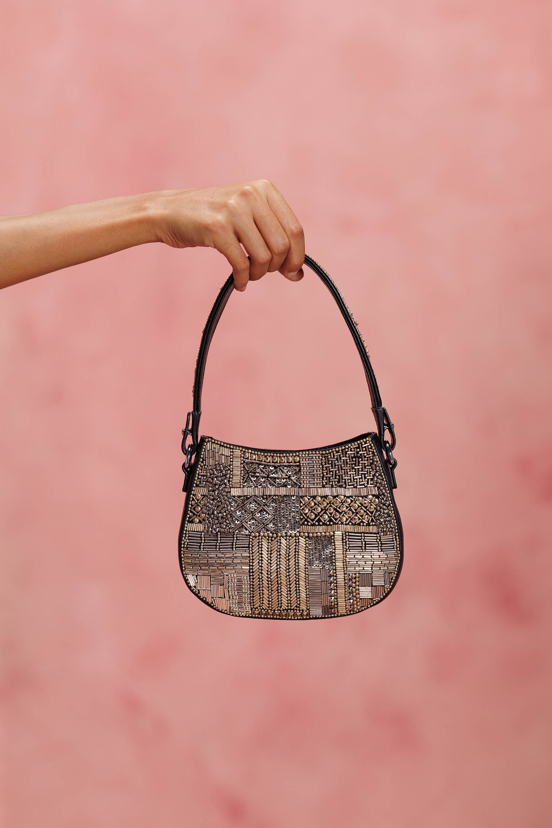 Shaam Silver Bag
