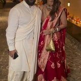 Shilpa Shetty in Zahra Embroidered Potli Bag