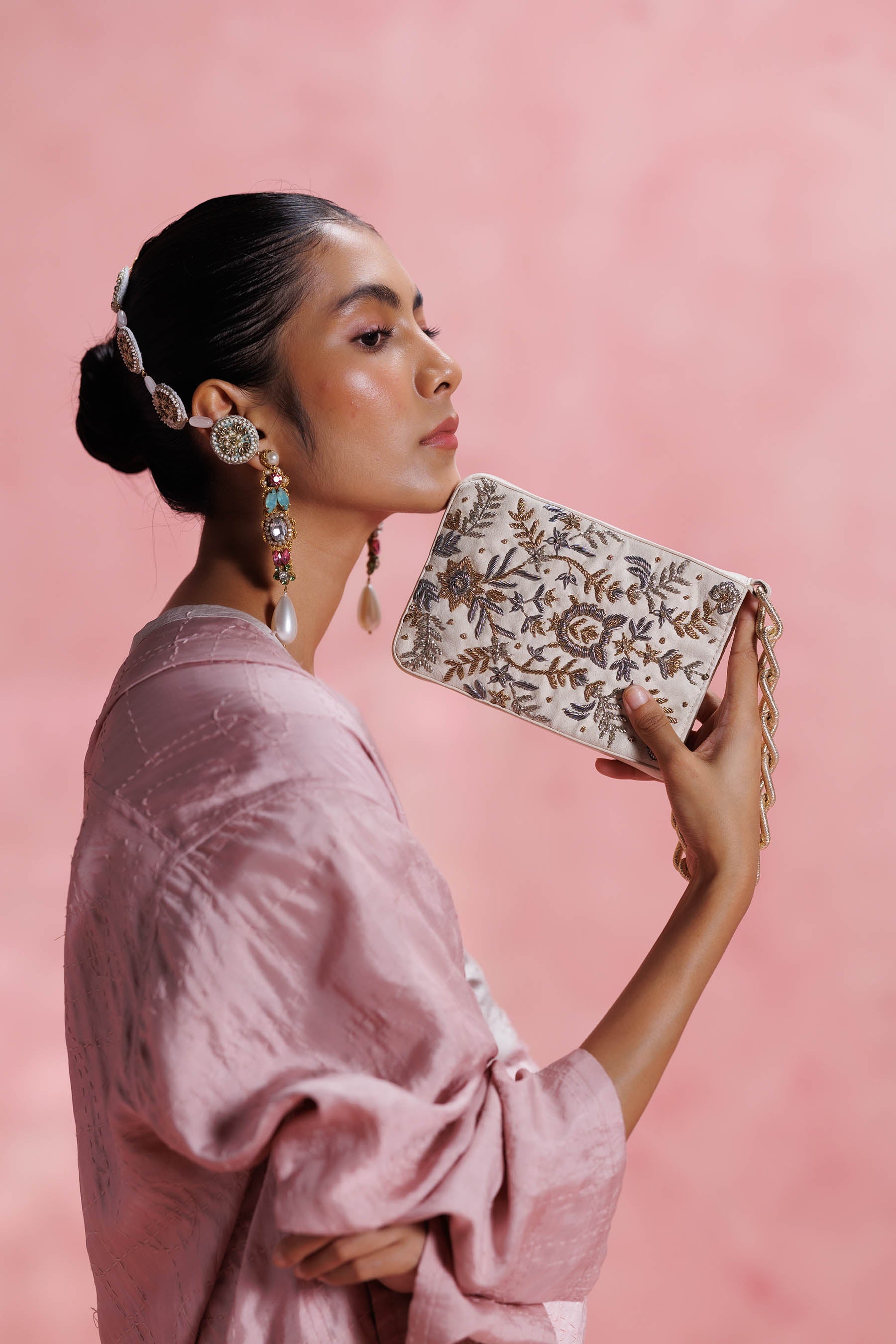 Sukoon Ivory Potli Bag
