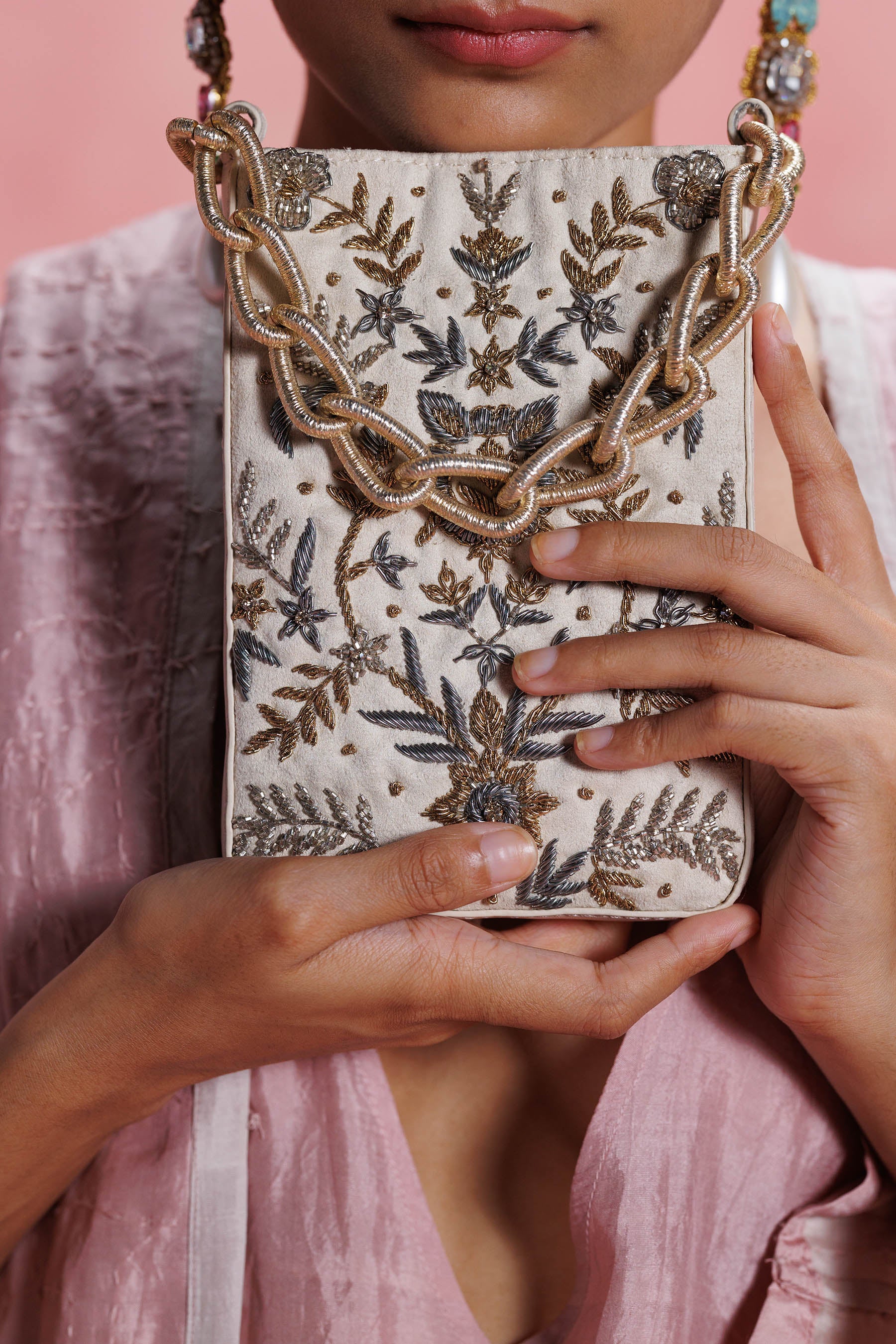 Sukoon Ivory Potli Bag