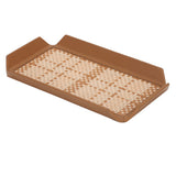 Birch Woven Leather Tray Mini