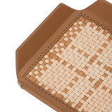 Birch Woven Leather Tray Mini