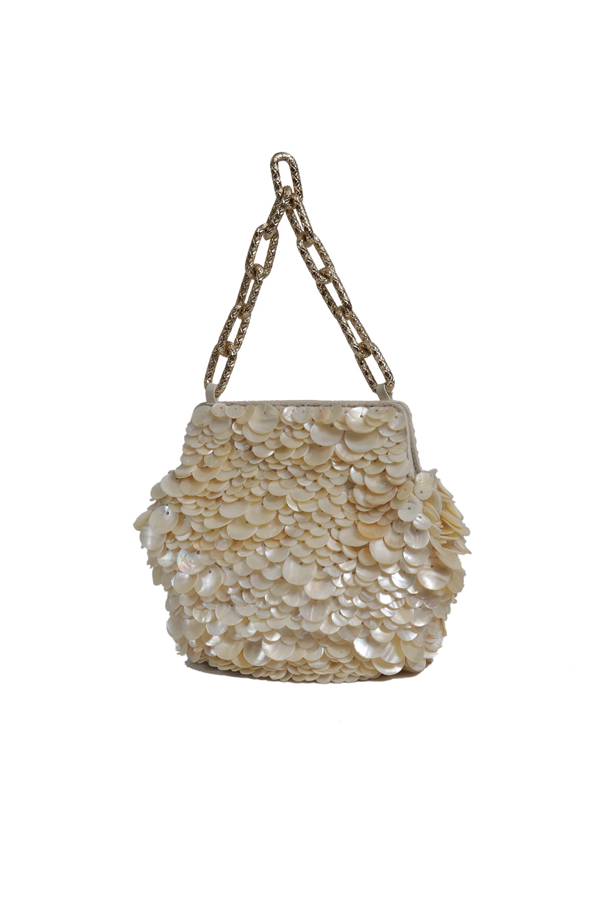 Mogra Embellished Potli Bag