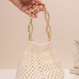 Roshni Chopra with the Guldavari bag