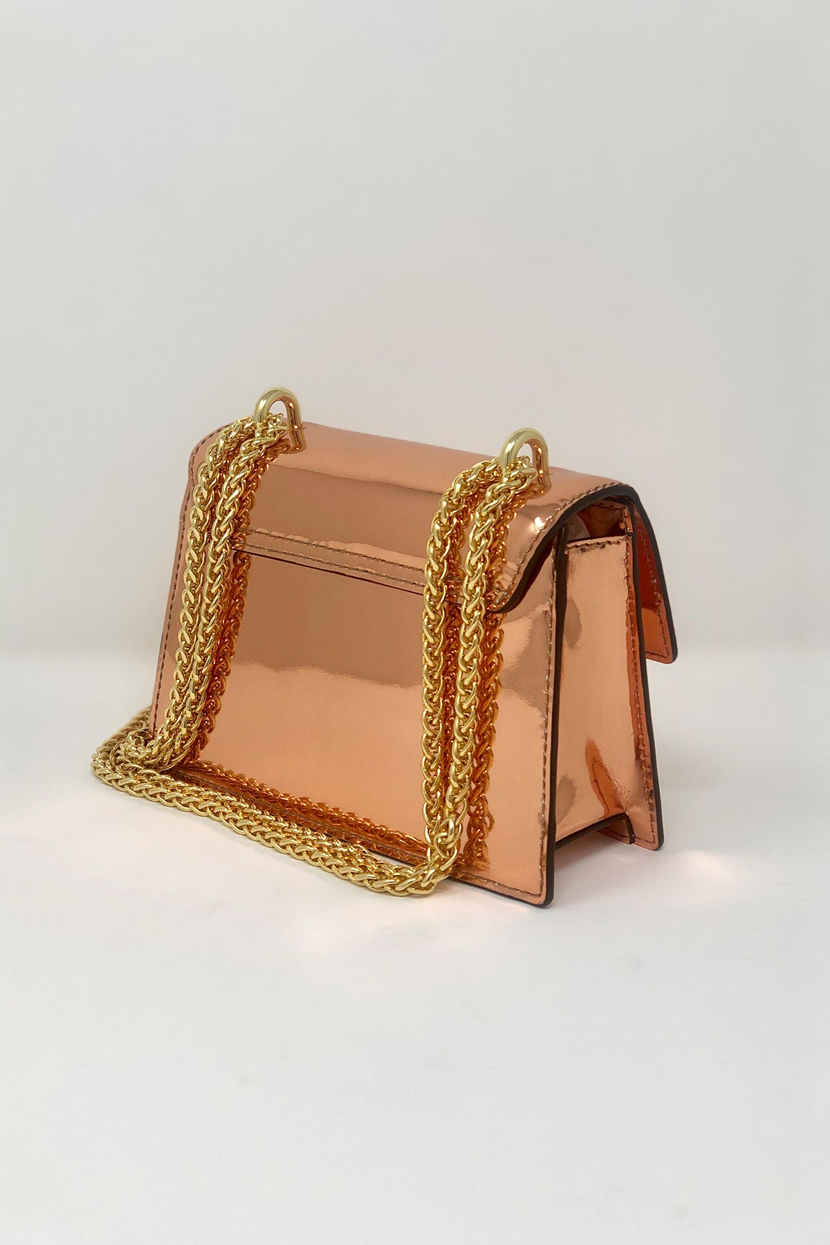 Primrose-Rose Quartz Leather Shoulder Bag