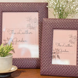 Oak 8 by 10 Photoframe - sangria