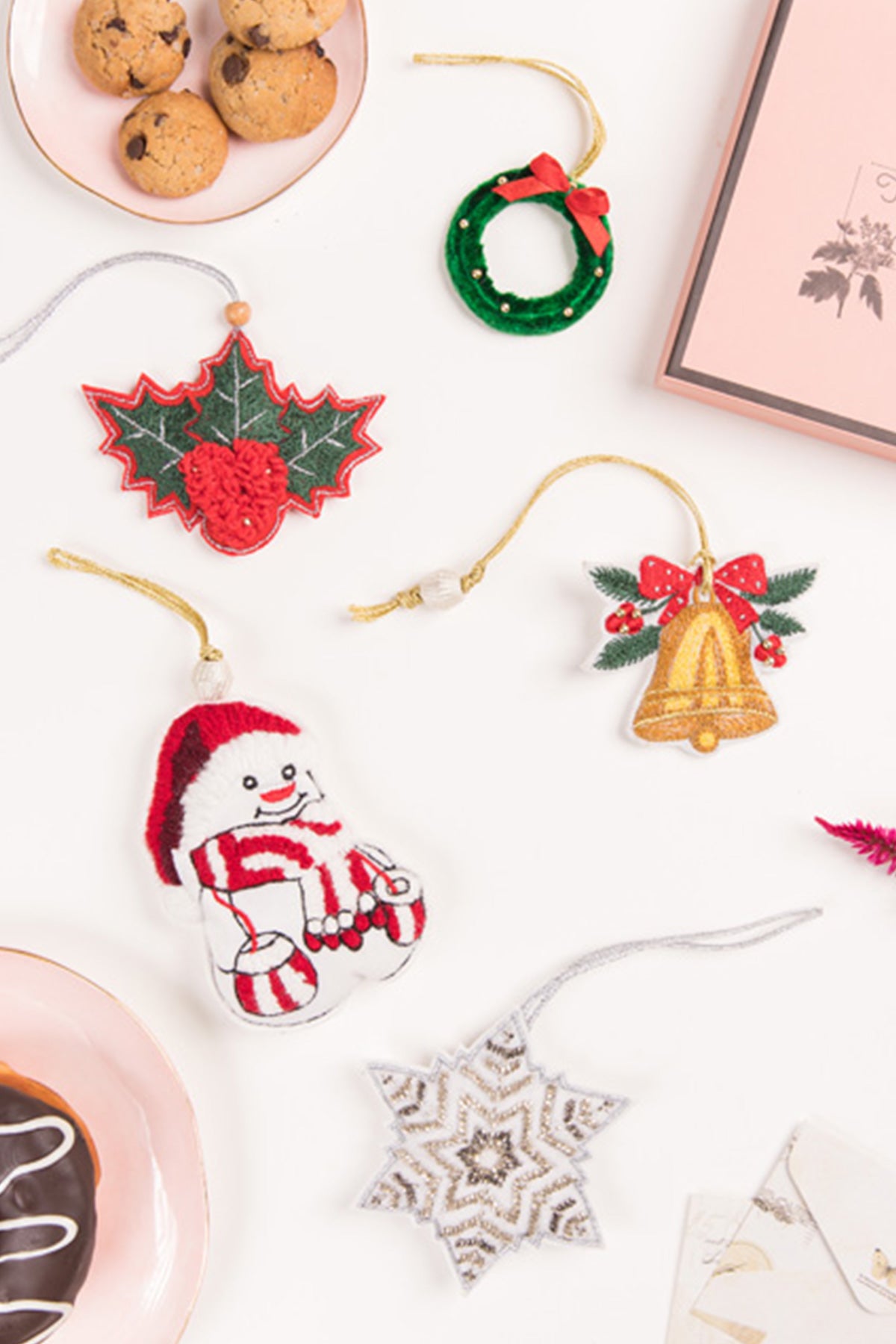 Santa Christmas ornaments