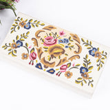 Vintage Embroidery Money Box