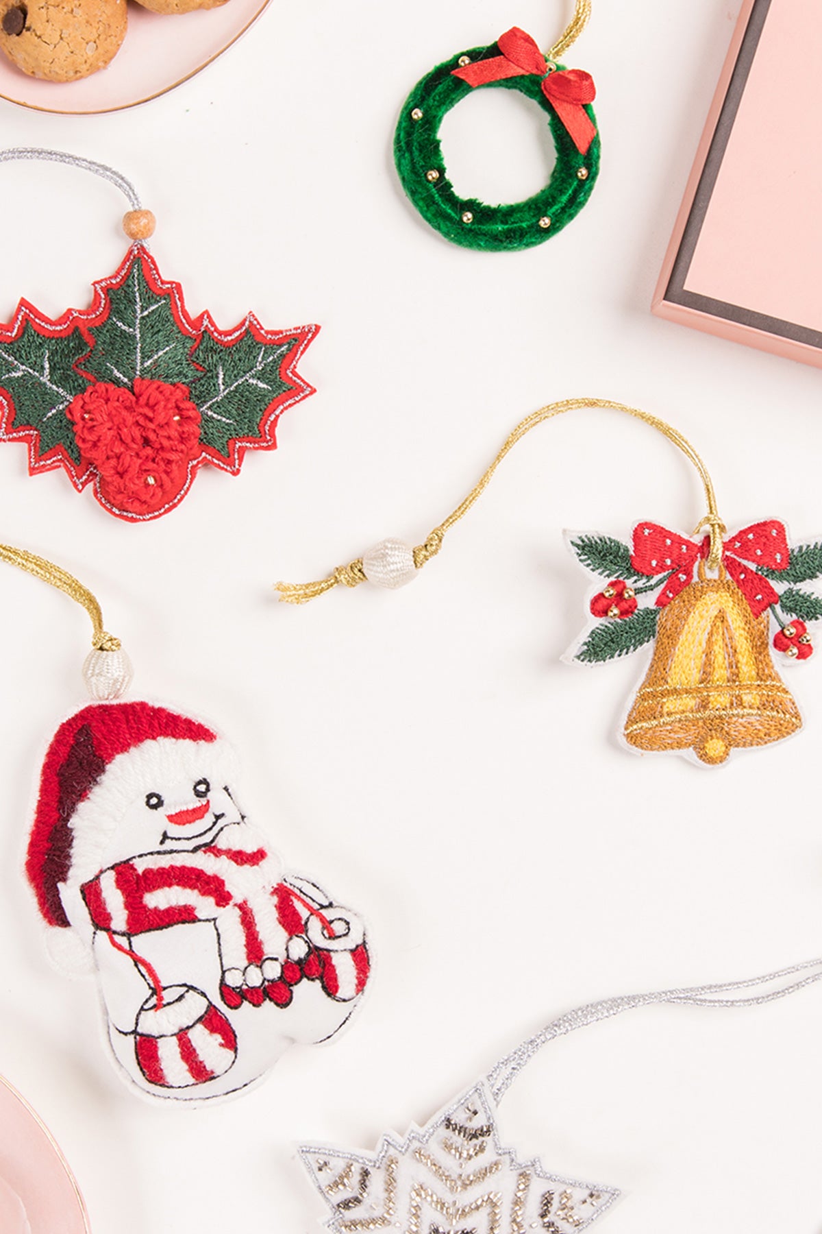 Santa Christmas ornaments