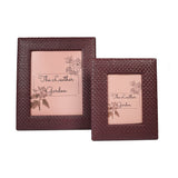 Oak 8 by 10 Photoframe - sangria