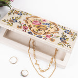Vintage Embroidery Money Box