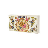 Vintage Embroidery Money Box