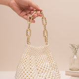 Roshni Chopra with the Guldavari bag