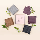 Oak Coaster Set (Set of 6) - Slate