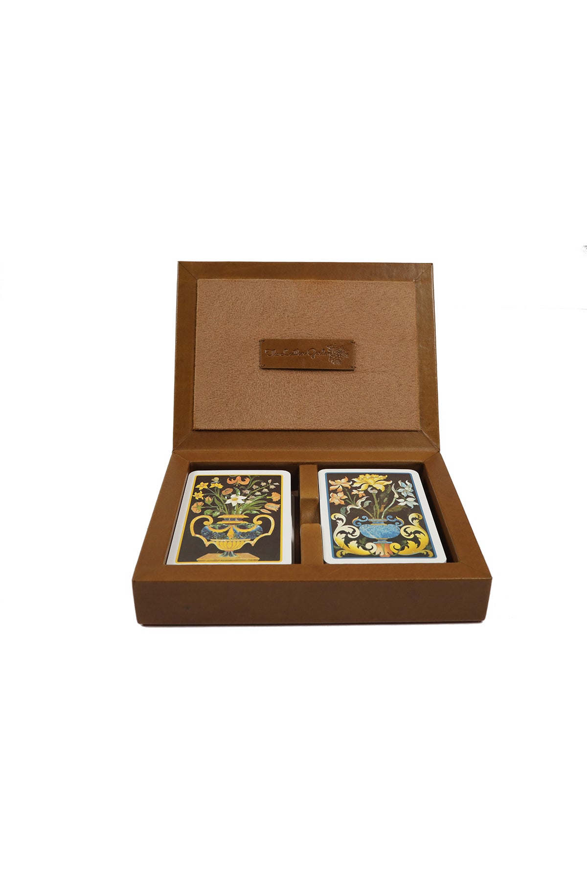 Oak Playing Cards Box - Mud