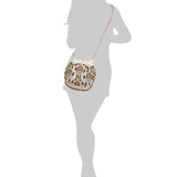 Parijaat Velvet Embellished Potli Bag
