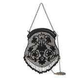 Orchid Embellished Potli Bag