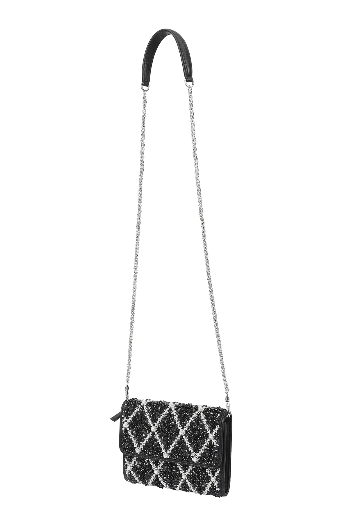 Cypress Embellished Crossbody Leather Bag