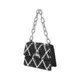 Erica Onyx Handheld Bag