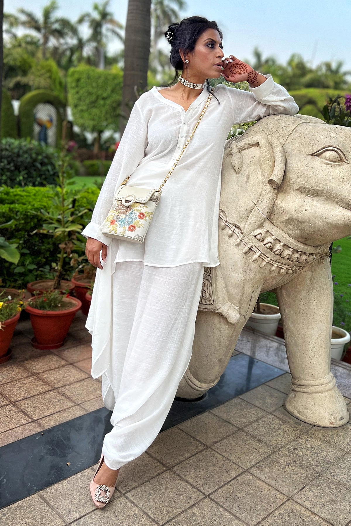 Priyanka Kanodia with the Catherine Bag