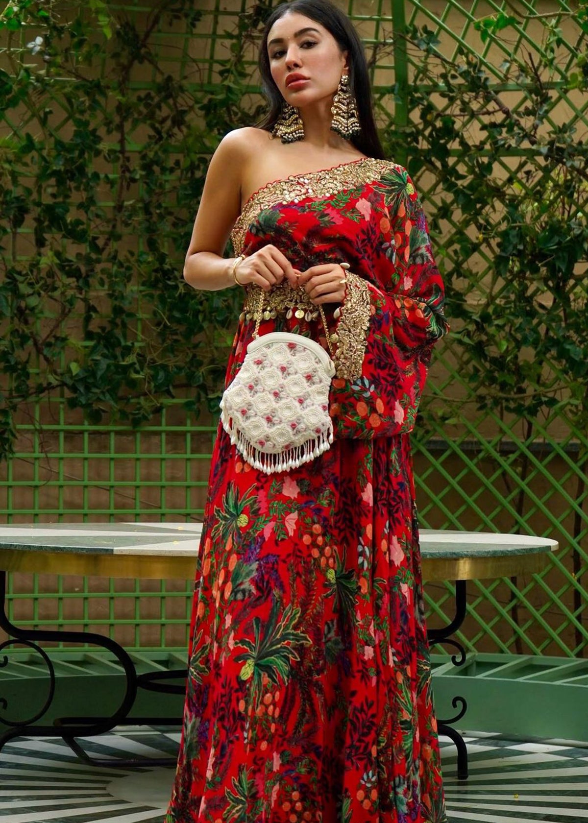 Reshma Arora with the Lily Bag